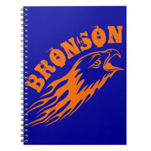 Caderno Espiral Bronson Eagles Design