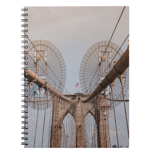 CADERNO ESPIRAL BROOKLYN BRIDGE NOVA IORQUE (Frente)