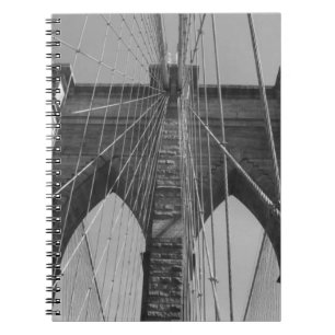 Caderno Espiral Brooklyn Bridge Nova Iorque