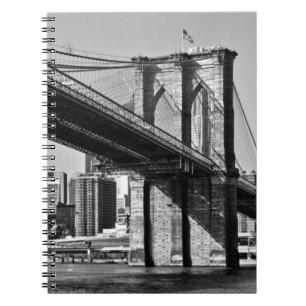 Caderno Espiral Brooklyn Bridge Nova Iorque