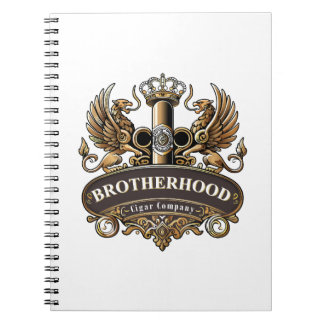 Caderno Espiral Brotherhood Cigar Company Notebook