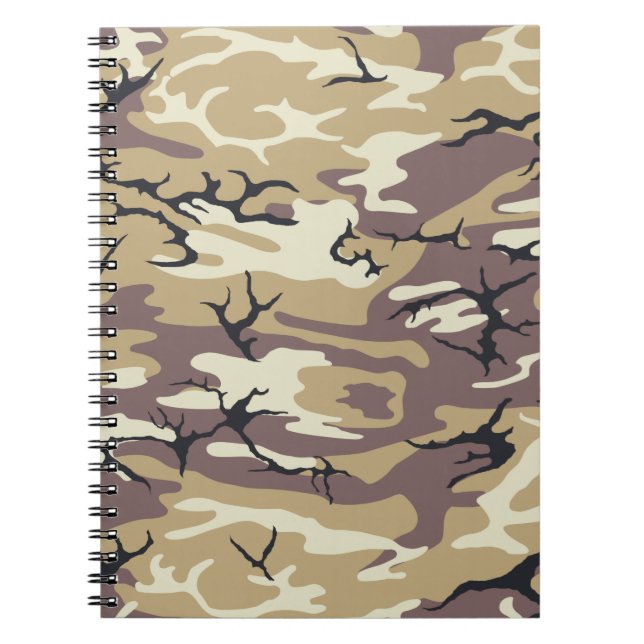 Caderno Espiral Brown Camo (Frente)