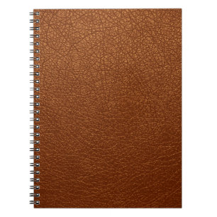 Caderno Espiral Brown Leather
