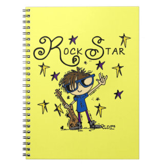 Caderno Espiral Brunette Rock Star