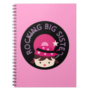 Caderno Espiral Brunette Rocking Big Sister