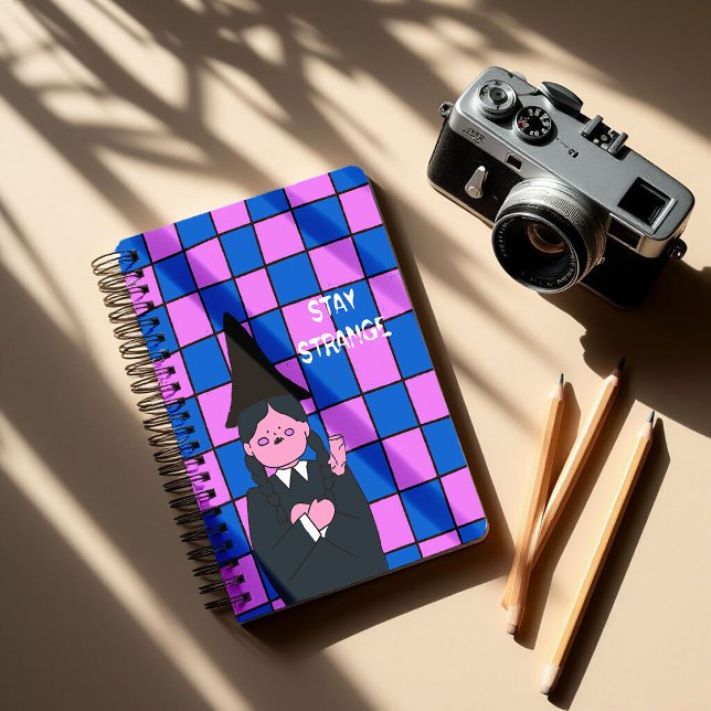 Caderno Espiral Bruxa Assustadora Fofa de Halloween (Criador carregado)
