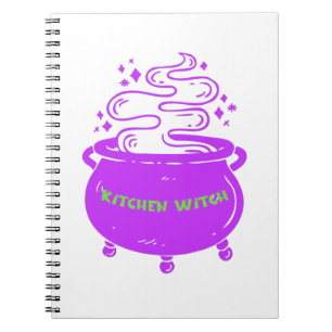 Caderno Espiral Bruxa de Cozinha