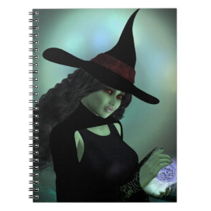 Caderno Espiral Bruxa Despertada Castando uma Ortografia
