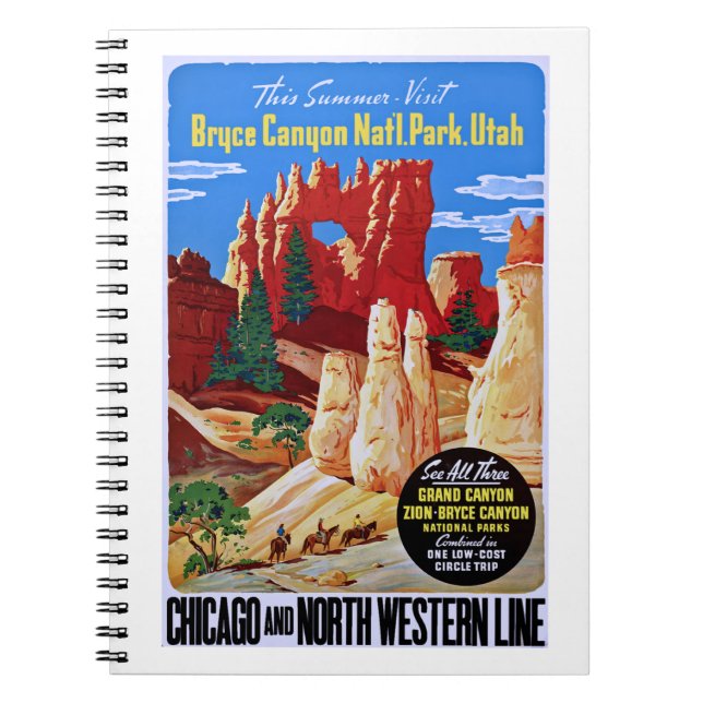 Caderno Espiral Bryce Canyon (Frente)
