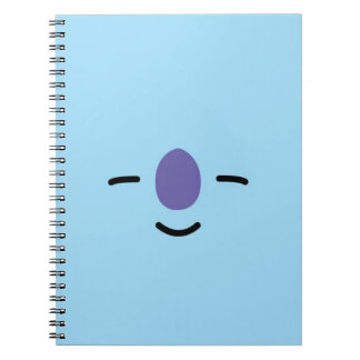 CADERNO ESPIRAL BT21 KOYA