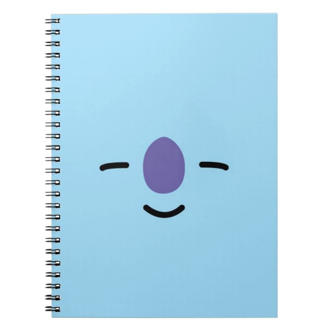 CADERNO ESPIRAL BT21 KOYA (Frente)