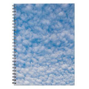 Caderno Espiral Bubble Mammatus Nuvens Azul Céu Natureza Fotografi