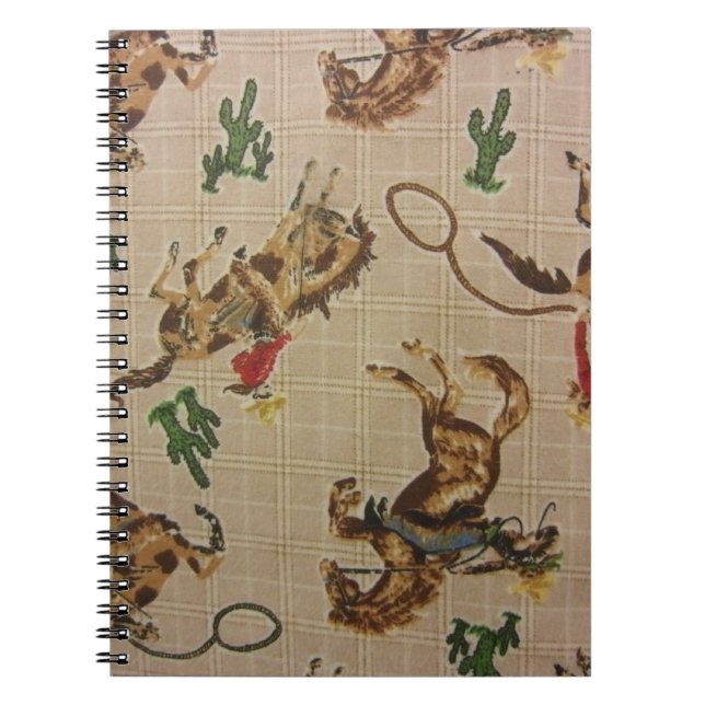 Caderno Espiral Bucking Bronco (Frente)