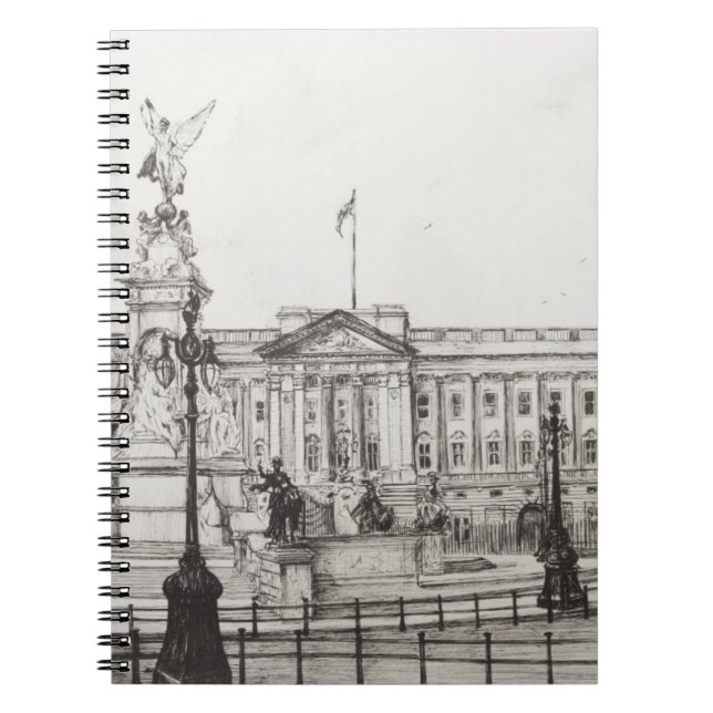 Caderno Espiral Buckingham Palace London.2006 (Frente)