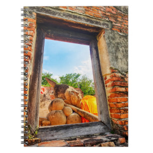 Caderno Espiral Buda deitado, Ayutthaya