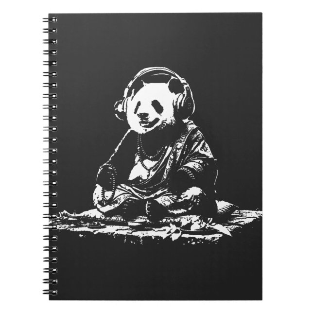 Caderno Espiral Buda Panda (Frente)