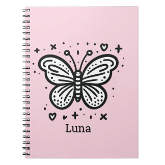 Caderno Espiral Búfalo Fofo Bebê - Animal de Fazenda Kawaii