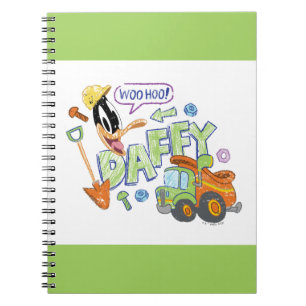 Caderno Espiral BUGS BUNNY BUILDERS™ Arte Esboçada do DAFFY DUCK™