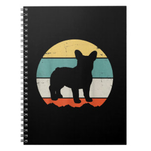 Caderno Espiral buldogue francês presente meninas crianças buldo