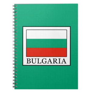 Caderno Espiral Bulgária