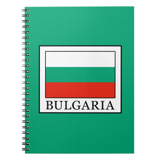 Caderno Espiral Bulgária (Frente)