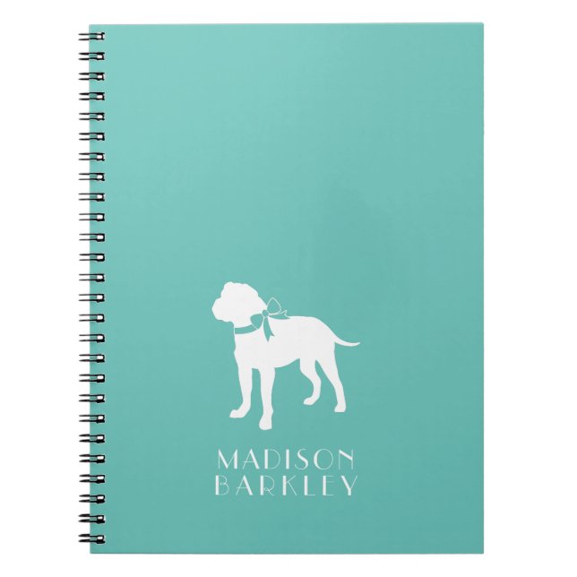 Caderno Espiral Bull Mastiff Dog Puppy Bullmastiff (Frente)
