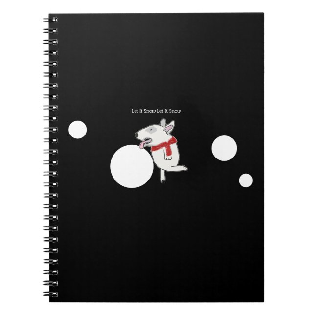 Caderno Espiral Bull Terrier (Frente)