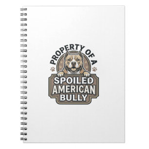 Caderno Espiral Bully Americano Mimado Desenho de Gravura Vintage_