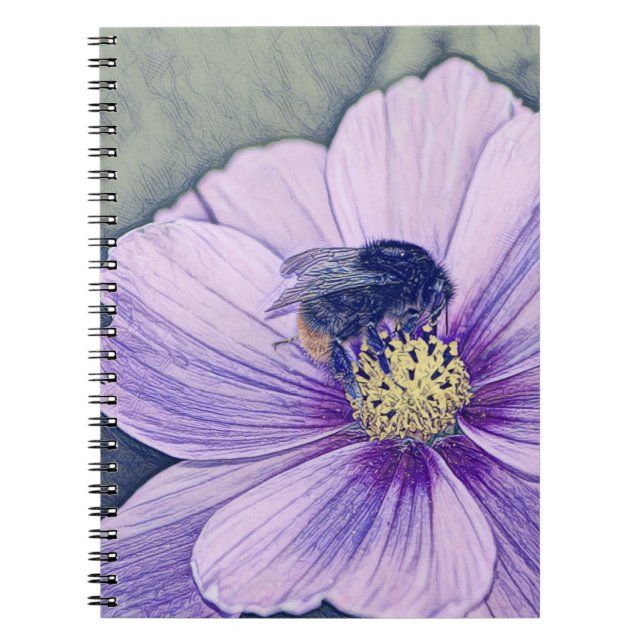 Caderno Espiral Bumble Bee Notebook (Frente)