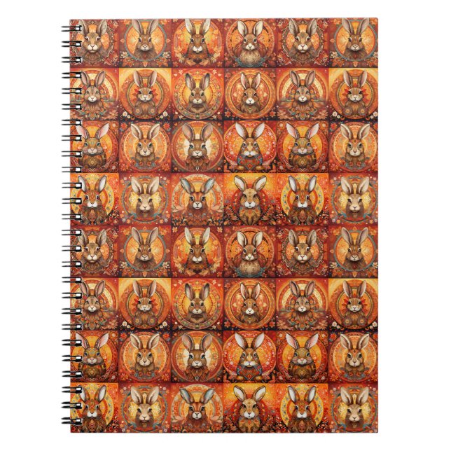 Caderno Espiral Bunnies 16 (Frente)