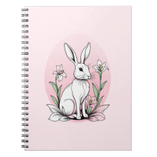 Caderno Espiral Bunny e Lily
