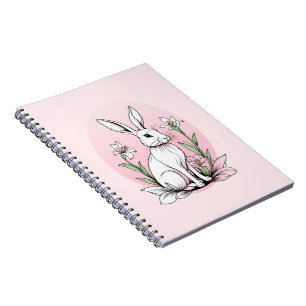 Caderno Espiral Bunny e Lily