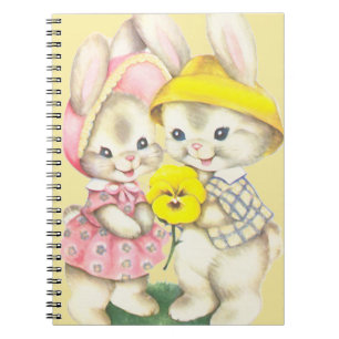 Caderno Espiral Bunny Girl+Boy