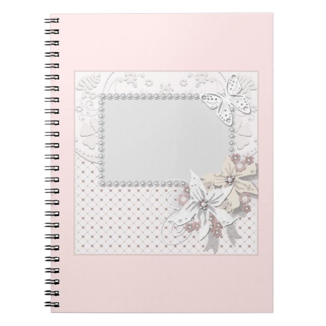 Caderno Espiral Buquê de casamento (Frente)