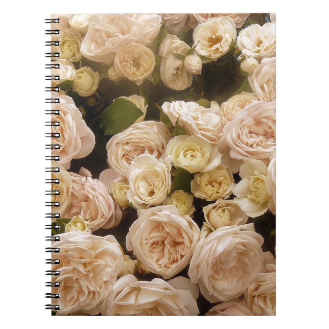 Caderno Espiral Buquê de Rosas (Frente)