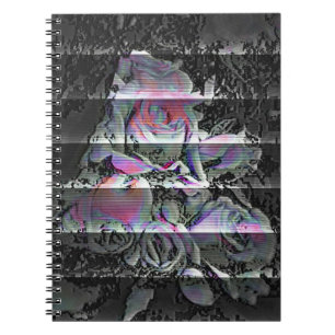 Caderno Espiral Buquê Techno