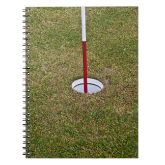 Caderno Espiral Buraco de golfe