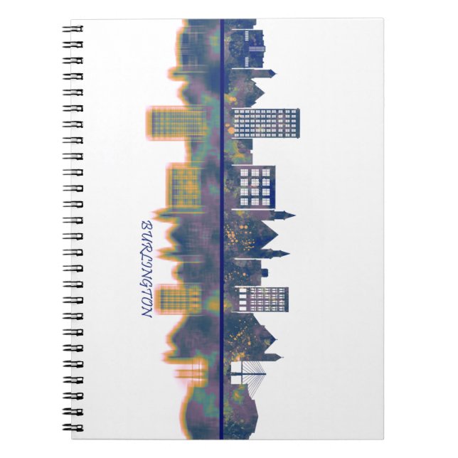 Caderno Espiral Burlington Iowa (Frente)