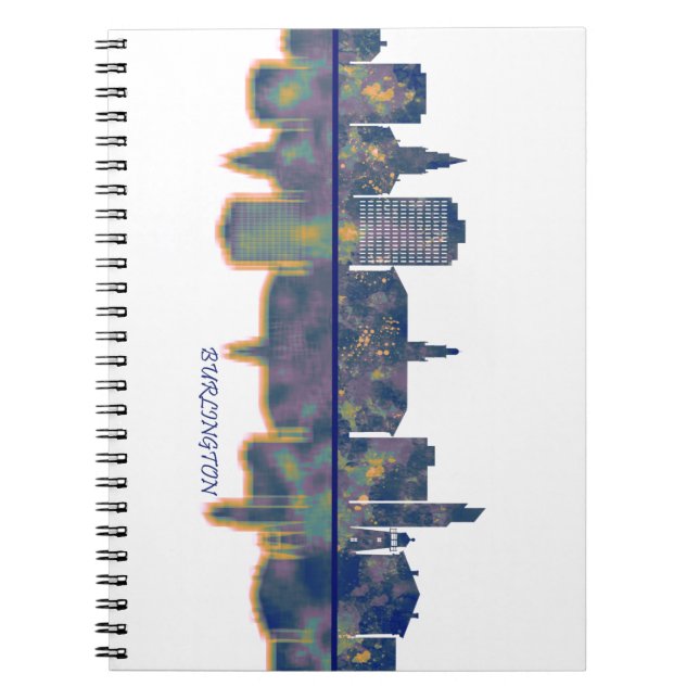 Caderno Espiral Burlington Vermont (Frente)