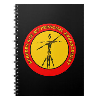 Caderno Espiral Burpees São Meu PED