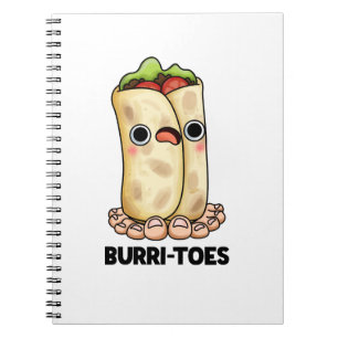 Caderno Espiral Burrites Funny Burrito Pun