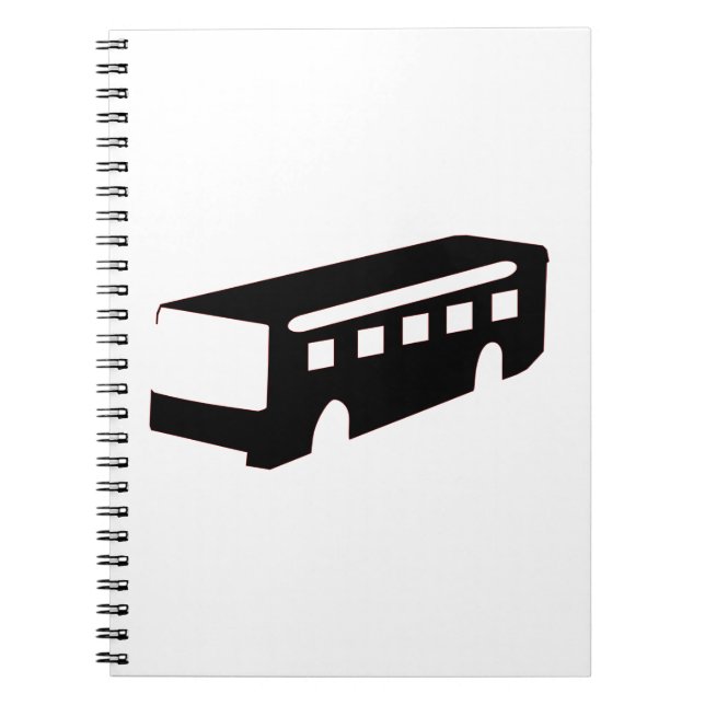 Caderno Espiral Bus Silhouette (Frente)