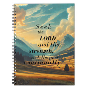 Caderno Espiral Busque o Lord Notebook
