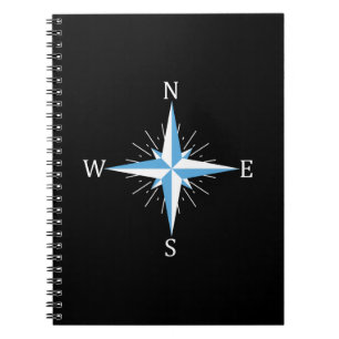 Caderno Espiral Bússola eólica