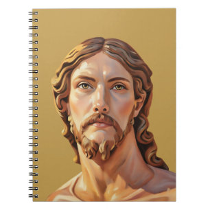 Caderno Espiral BUSTO DE CRISTO O SALVADOR por MICHELANGELO 2026