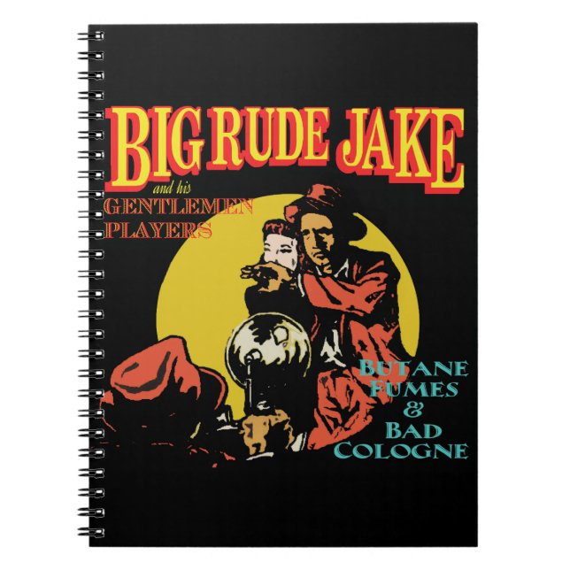 Caderno Espiral Butane Fumes e bloco de notas de Colônia defeituos (Frente)