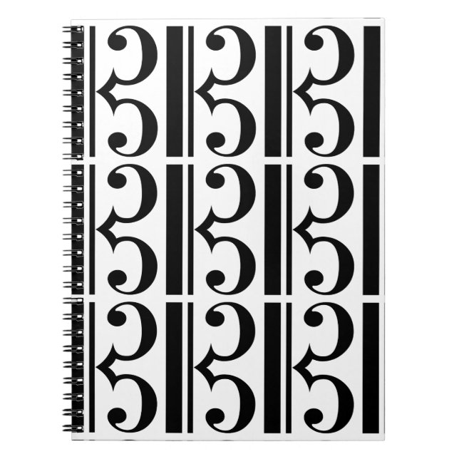 Caderno Espiral C-Clef (Frente)