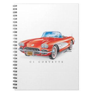 CADERNO ESPIRAL C-ONE AUTOMOBILE ART