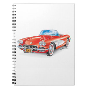 CADERNO ESPIRAL C-ONE AUTOMOBILE ART