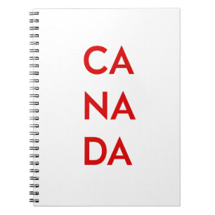 Caderno Espiral Ca Na Da Canada Light-Monotone